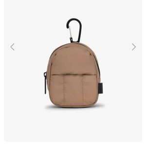 NWT Calpak Luka Backpack Key Pouch in Chocolate